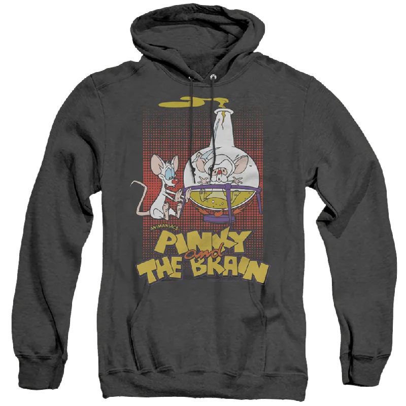 Pinky And The Brain Lab Flask - Heather Pullover Hoodie Leg Sleeve Comfort