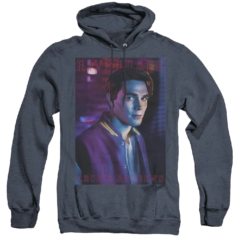 Riverdale Archie Andrews - Heather Pullover Hoodie Tapered Sleeve Pullover