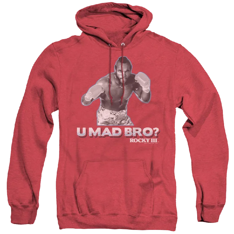 Rocky - Heather Pullover Hoodie Oblong Neck Pullover