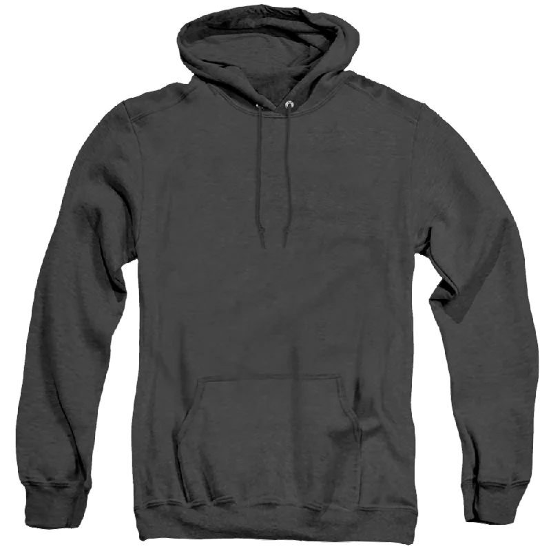 Star Trek Movies Darkness Command Logo - Heather Pullover Hoodie Polo Neck Sweater