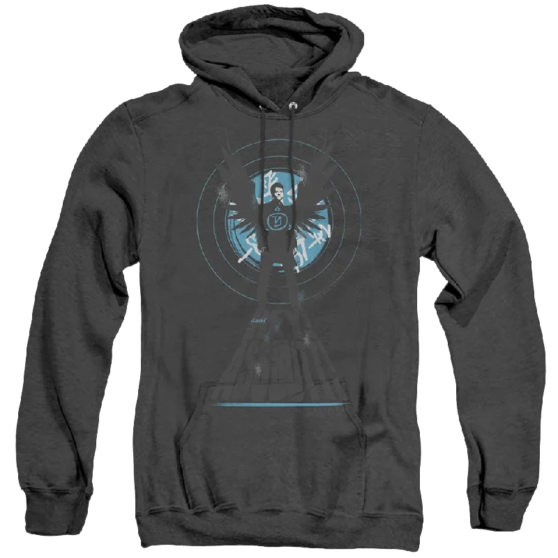 Supernatural Hey Ass Butt - Heather Pullover Hoodie Puff Sleeve Stylish