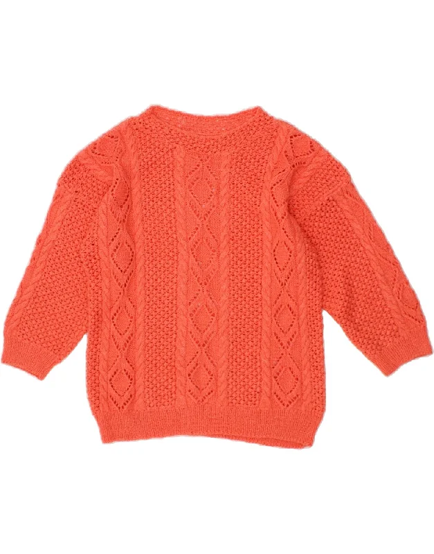 VINTAGE Womens Boat Neck Jumper Sweater UK 14 Medium Pink Wool Sweater Cotton Sweater Cashmere Sweater VINTAGE Womens Boat Neck Jumper Sweater UK 14 Medium Pink Wool Sweater Cotton Sweater Cashmere Sweater