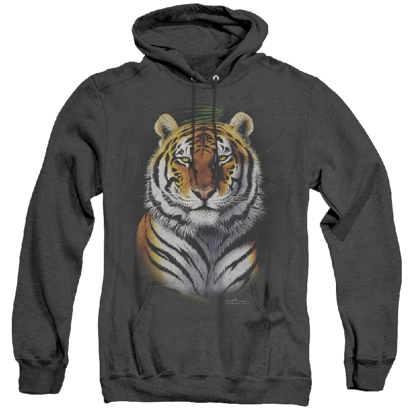 Wild Wings Jungle Fire - Heather Pullover Hoodie Blouson Sleeve Pullover