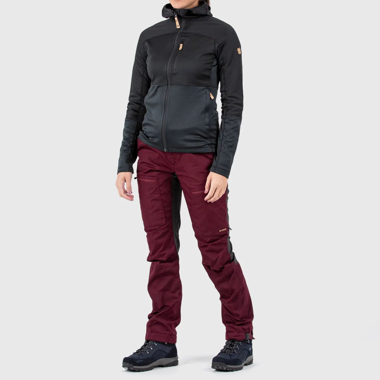 Abisko Lite Trekking Trousers W Reg Trousers Canvas Durable