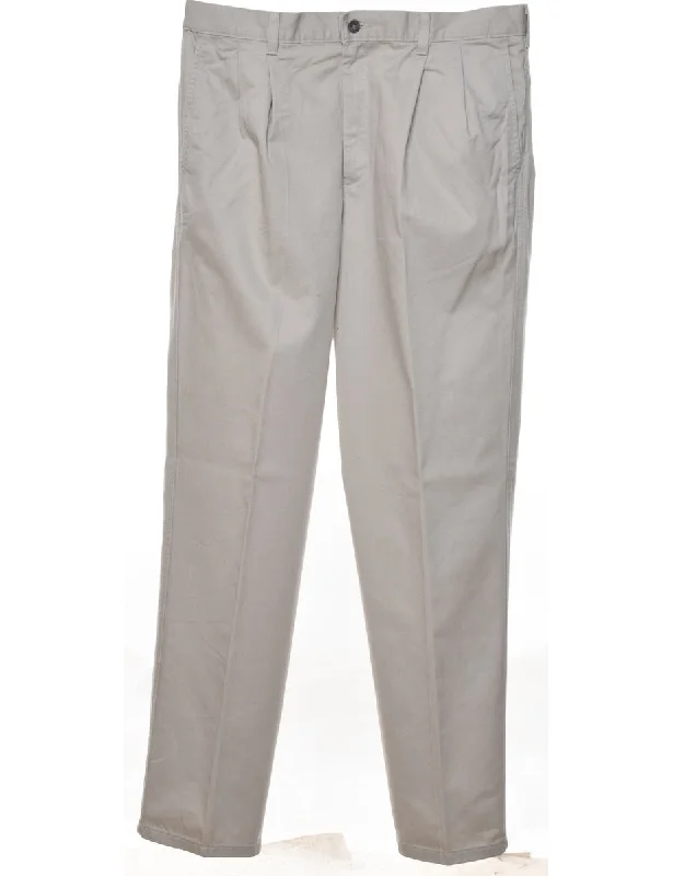 Beige Classic Lee Trousers - W36 L32 Trousers Sale Discount