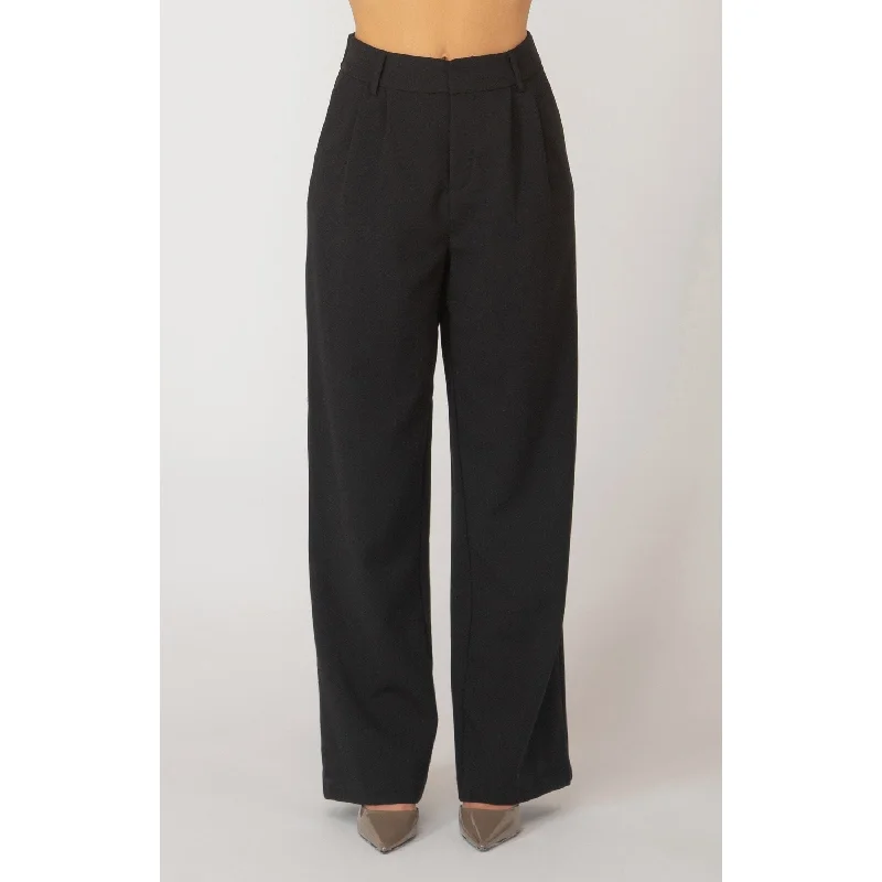 Dex Black Tape Wide Leg Trouser Trousers Party Sparkling