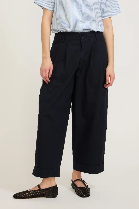 Grease Trouser Navy Trousers Formal Black