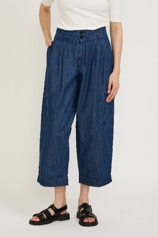 Grease Trouser Washed Indigo Trousers luxurious premium