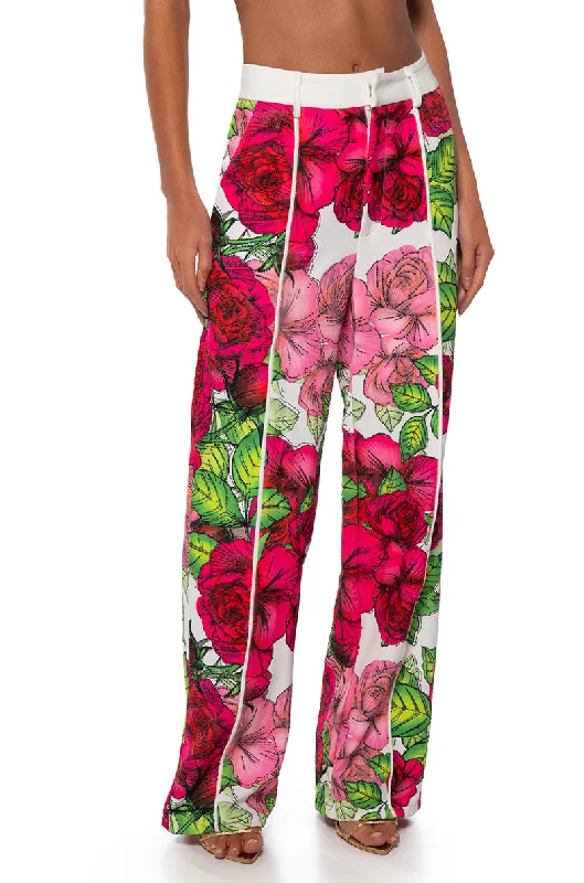 IN SEASON WIDE LEG TROUSER Cropped Trousers Casual Linen