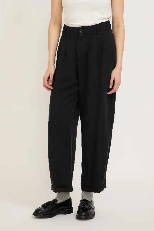 Keaton Trouser Black Trousers sophisticated sleek