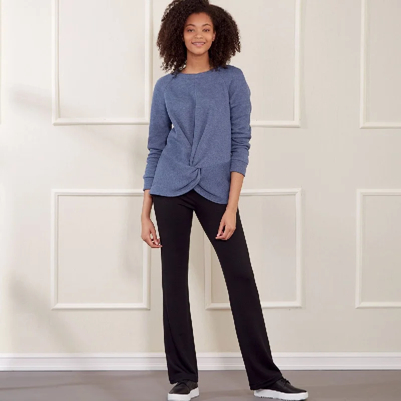 New Look Top and Trousers N6689 Trousers chic fashionable