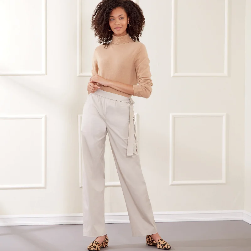 New Look Trousers N6691 Trousers stylish elegant