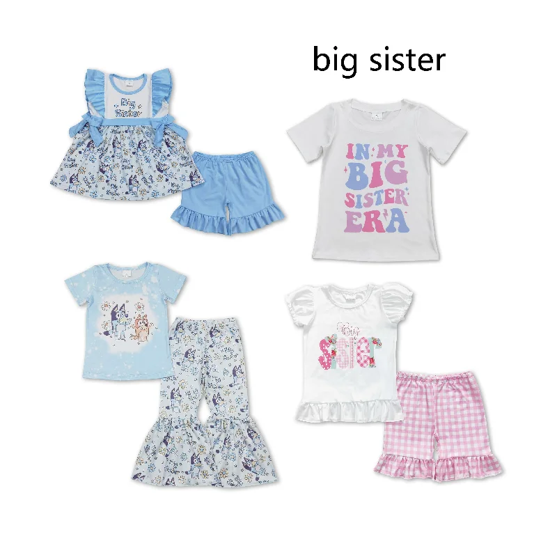 RTS NO MOQ Big sister flying sleeve shorts suit & white short sleeve & short sleeve trousers suit Trousers cozy comfortable RTS NO MOQ Big sister flying sleeve shorts suit & white short sleeve & short sleeve trousers suit Trousers cozy comfortable