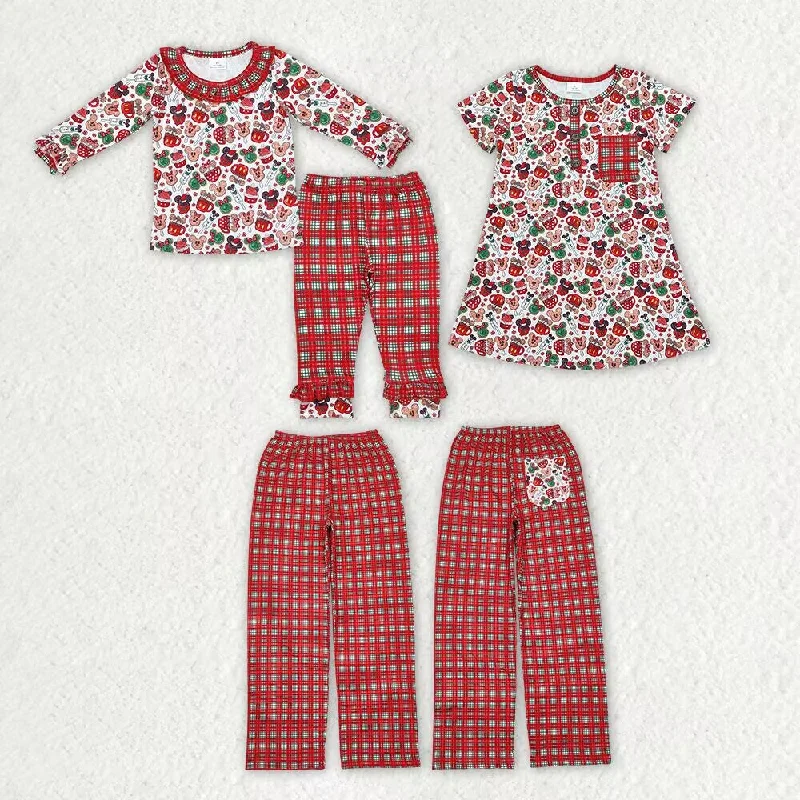 RTS NO MOQ GLP1550 GSD1403 P0569 Christmas Cartoon Mouse-Water Cup Pattern Red Plaid Long Sleeve Suit & Short Sleeve Dress & Adult Pants Trousers Canvas Durable RTS NO MOQ GLP1550 GSD1403 P0569 Christmas Cartoon Mouse-Water Cup Pattern Red Plaid Long Sleeve Suit & Short Sleeve Dress & Adult Pants Trousers Canvas Durable