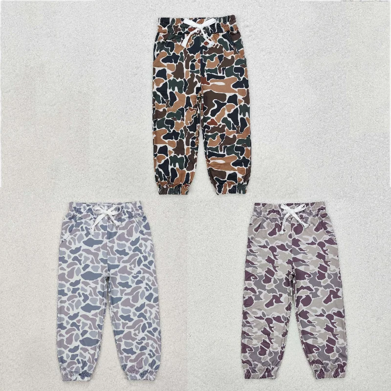 RTS NO MOQ P0650 P0651 P0652 Camouflage drawstring trousers Trousers Low Rise Relaxed