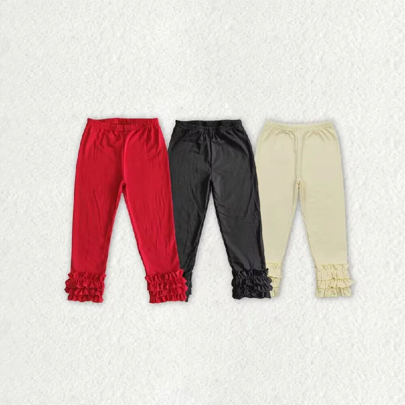 RTS NO MOQ P0424 E3-26 E2-27 Pleated hem trousers: red & black & beige Trousers Leather Faux RTS NO MOQ P0424 E3-26 E2-27 Pleated hem trousers: red & black & beige Trousers Leather Faux