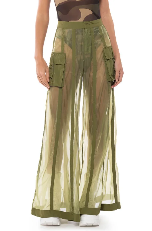 CELINE WIDE LEG TROUSER Trousers Vintage Classic