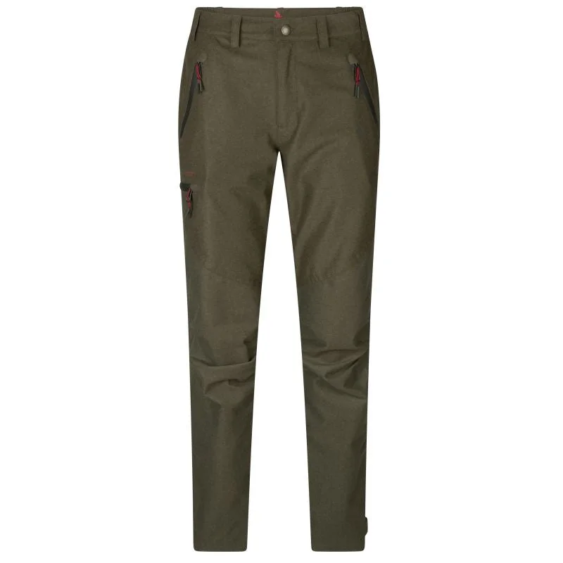 Seeland Avail Ladies Waterproof Trousers - Pine Green Melange Trousers Winter Warm
