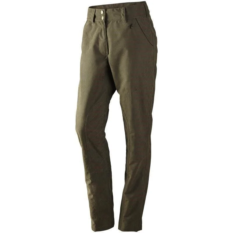 Seeland Woodcock Lady Waterproof Trousers - Olive Trousers Handmade Artisanal