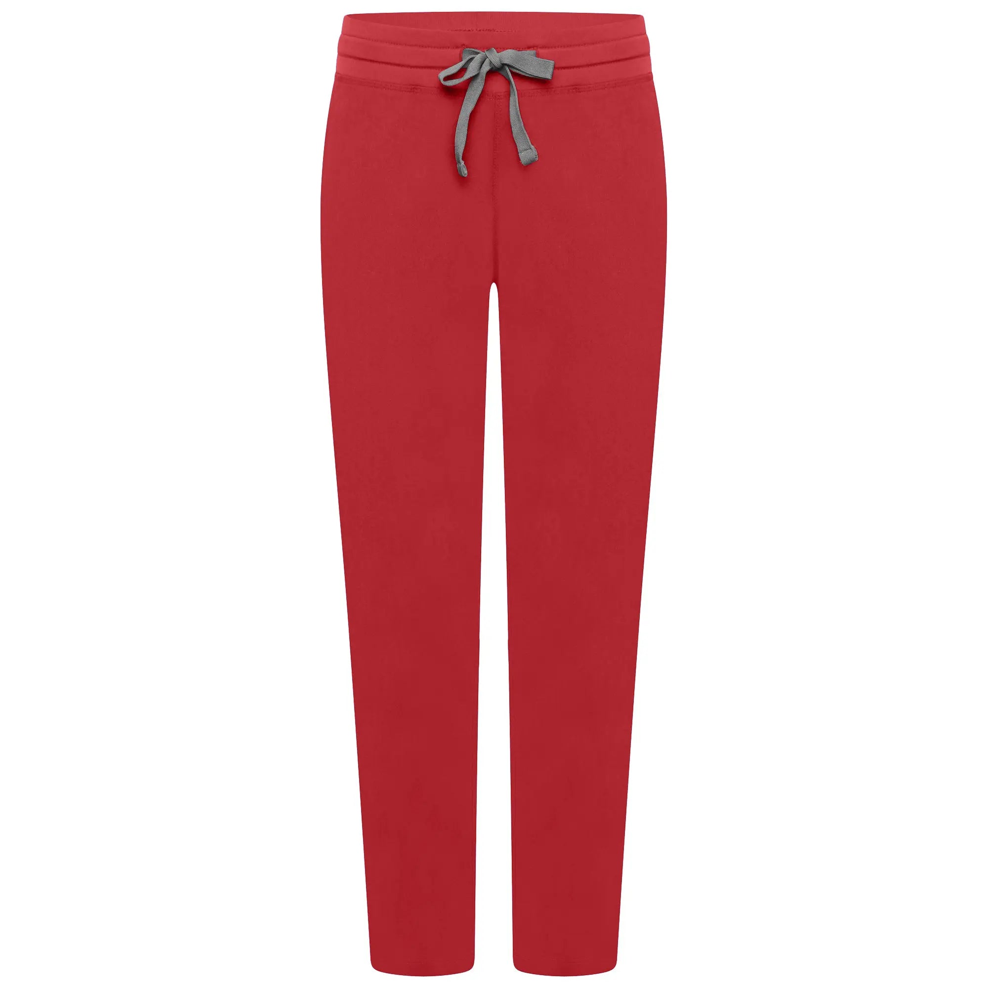 Simki Women's Arlo Straight Leg Scrub Trouser - Burgundy Trousers practical easy-care