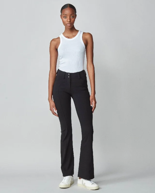 Yagya Tailored Trousers Black Trousers chic fashionable