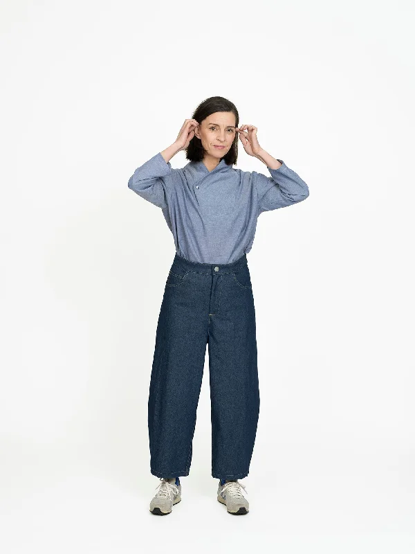 The Assembly Line Barrel-leg Trousers