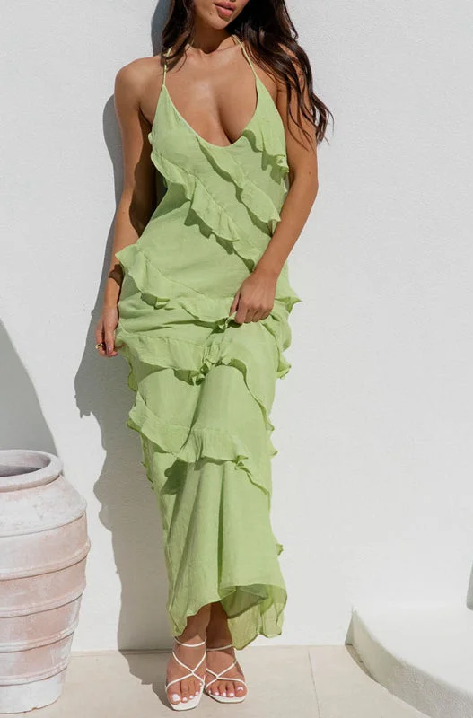 AIMEE DRESS APPLE