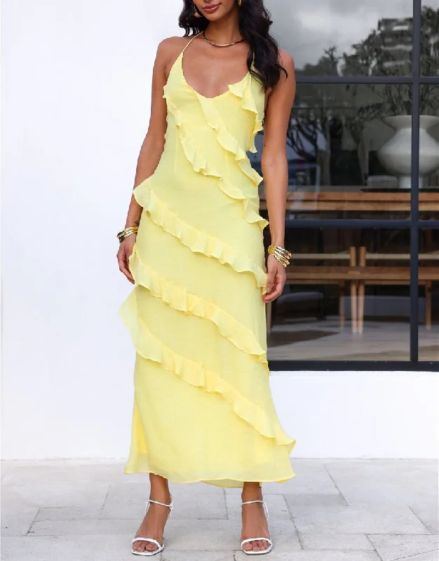 AIMEE DRESS YELLOW