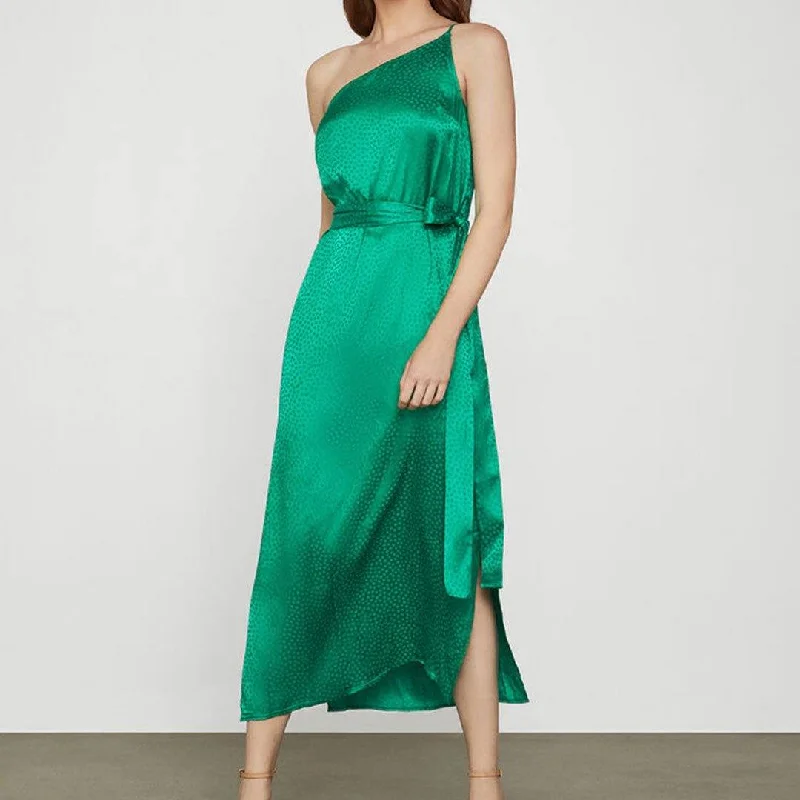 BCBGMaxAzria Dotted Satin Cocktail Dress