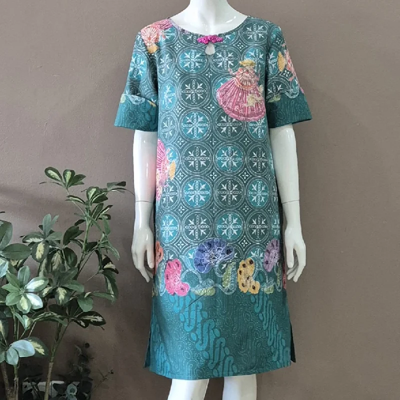 CNY City Flip Sleeve Dress - L