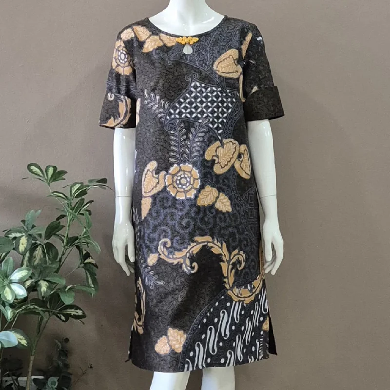 CNY City Flip Sleeve Dress - L