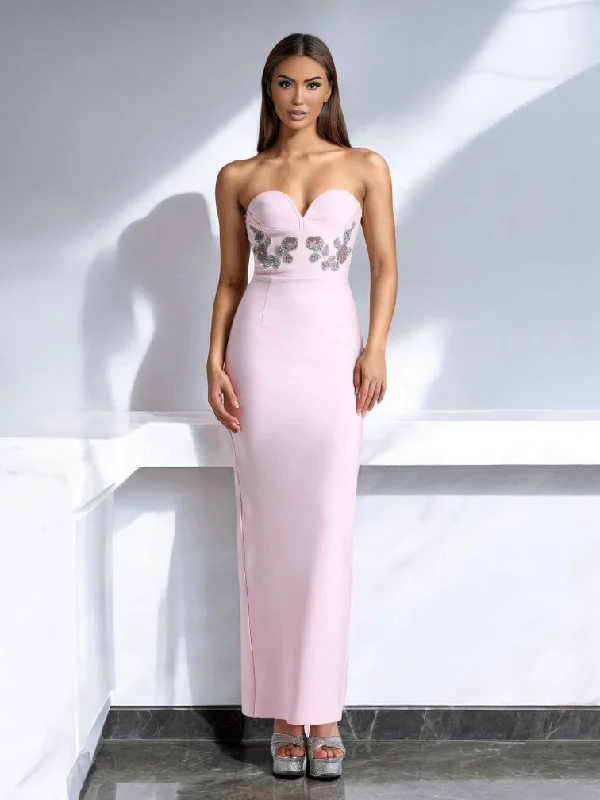 Dakota Strapless Bandage Gown