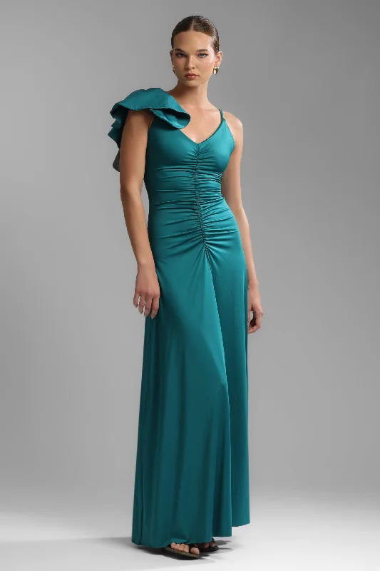 FR Peaceffull Petroleum Blue Dress