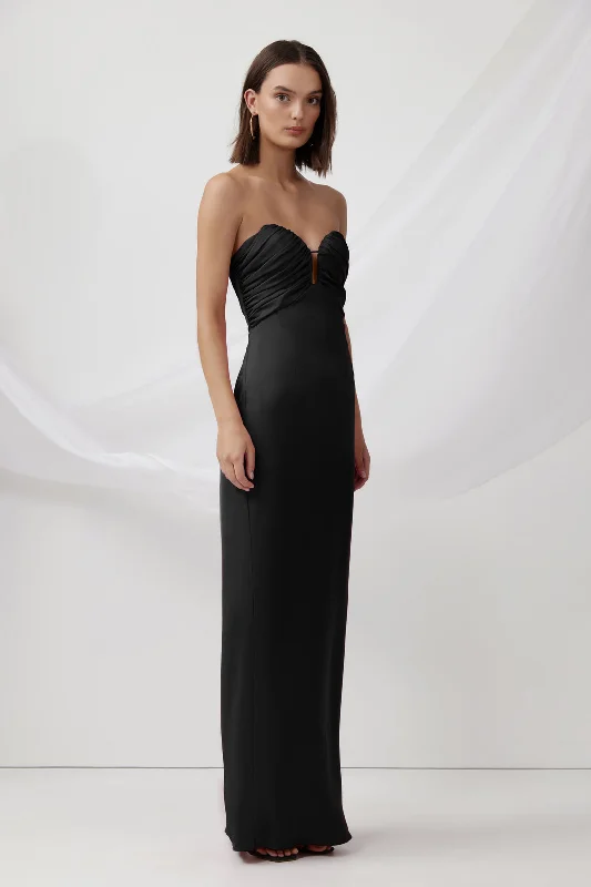 Lexi Magnolia Dress - Black