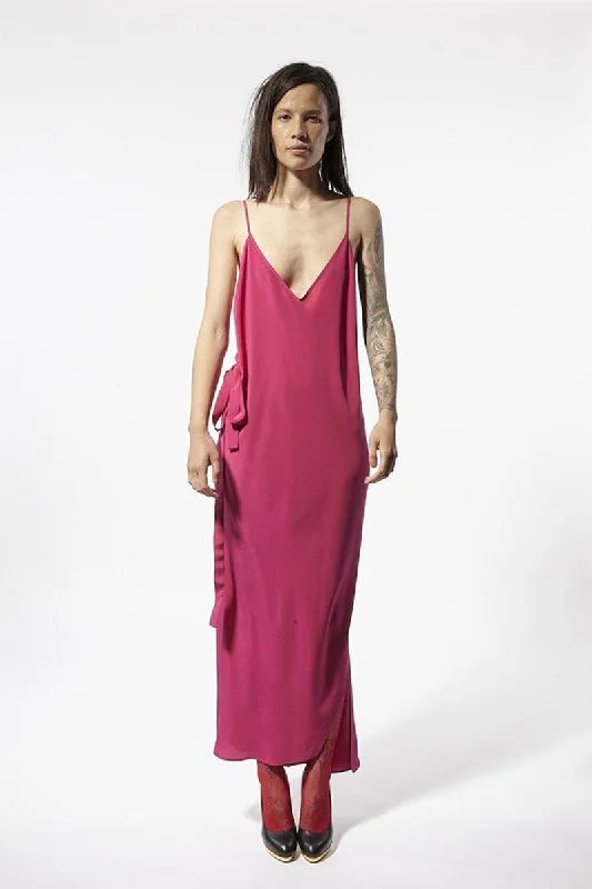 Summertime Dress in Fuschia