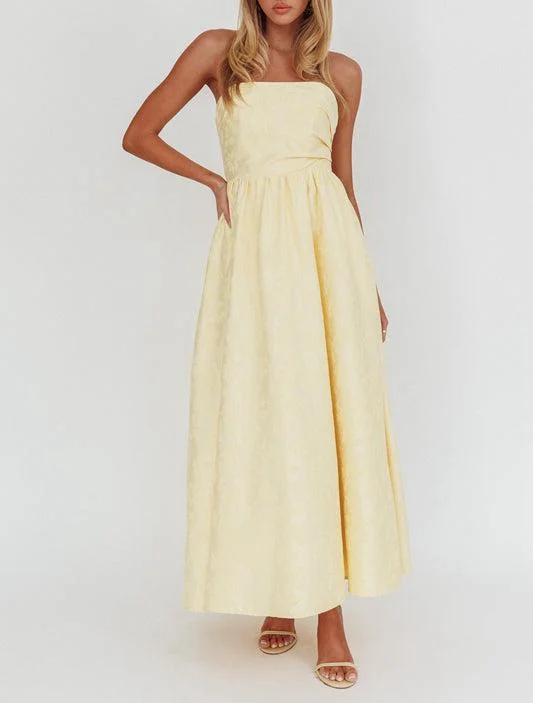 VERONICA YELLOW DRESS